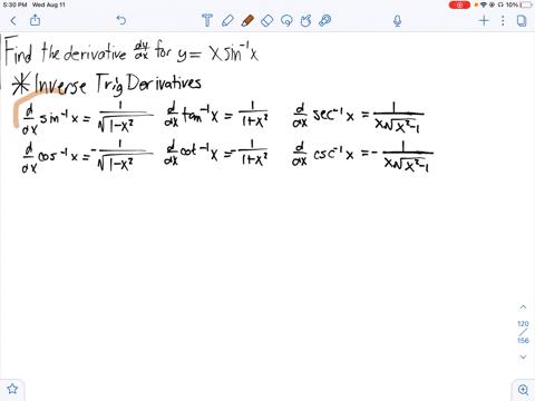 evaluate-the-derivatives-of-the-following-functions-fxx-sin-1-x