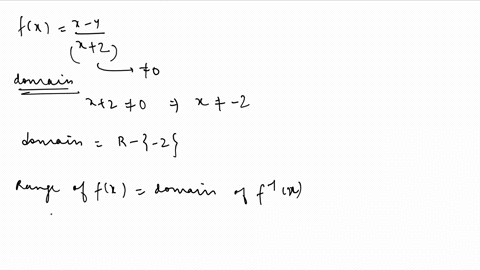 Solved Find The Domain And Range Of The Function