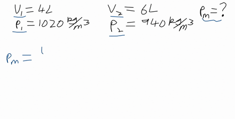 if-4-mathrml-of-a-liquid-with-density-1020-mathrmkg-mathrmm3-is-mixed-with-6-mathrml-of-a-liquid-wit