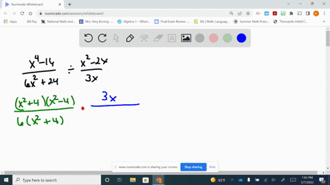 multiply-or-divide-as-indicated-fracx4-166-x224-div-fracx2-2-x3-x