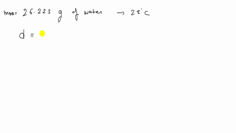 a-glass-apparatus-contains-26223-mathrmg-of-water-when-filled-at-25circ-mathrmc-at-this-temperature-