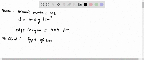 the-unit-cell-of-a-metallic-element-of-atomic-mass-108-and-density-105-mathrmg-mathrmcm3-is-a-cube-w