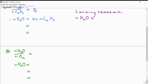 if-100-mathrmmol-of-ethane-gas-and-500-mathrmmol-of-oxygen-gas-react-what-is-the-limiting-reactant-a