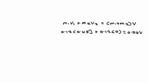 calculate-a-cart-of-mass-m012-mathrmkg-moves-with-a-speed-v045-mathrmm-mathrms-on-a-frictionless-air