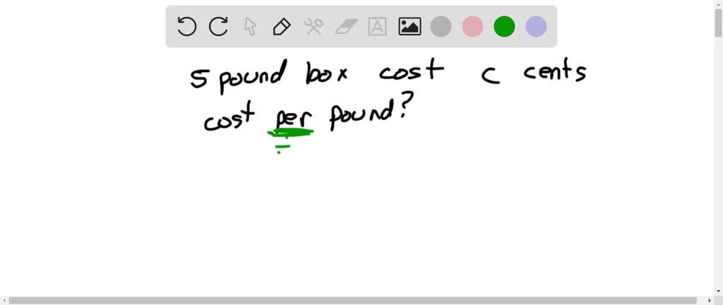 solved-the-cost-of-a-5-pound-box-of-candy-is-c-cents-what-is-the-price