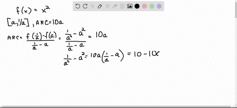 find-a-number-a-between-0-and-1-so-that-the-average-rate-of-change-of-fxx2-on-the-interval-a-1-a-is-