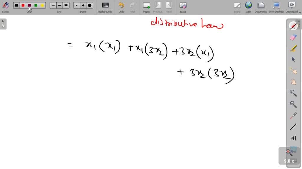 SOLVED:Perform The Indicated Multiplications In Exercises. (x D-1) D