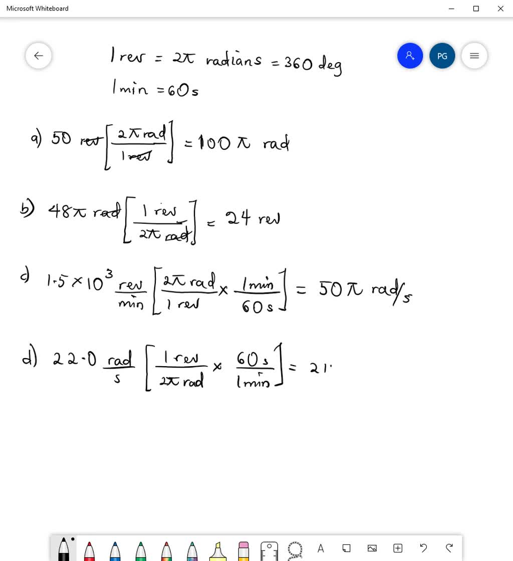 SOLVED Aealli Fe Gelaeeelo OFl Convert 50 08 To Radlans 10 0 Rad To 