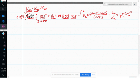 what-is-the-mathrmph-of-an-aqueous-solution-that-is-0089-mathrmm-mathrmnaocl