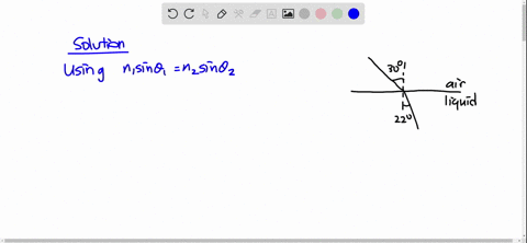 a-beam-of-light-is-incident-from-air-on-the-surface-of-a-liquid-if-the-angle-of-incidence-is-300ci-2