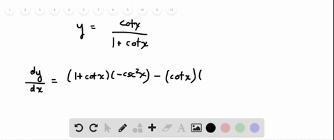 find-d-y-d-x-yfraccot-x1cot-x-3
