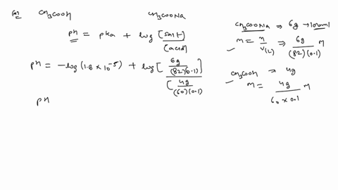 calculate-the-mathrmph-of-a-solution-of-given-mixtures-a-left4-mathrmg-mathrmch_3-mathrmcooh6-mathrm