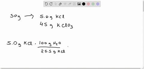 a-50-g-sample-of-impure-mathrmkclo_3-solubility-71-mathrmg-per-left100-mathrmg-mathrmh_2-mathrmo-tex