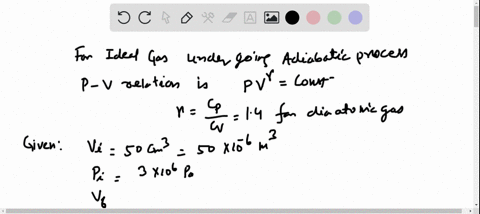 in-a-cylinder-of-an-automobile-engine-immediately-after-combustion-the-gas-is-confined-to-a-volume-o