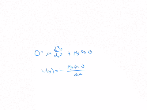 use-the-navier-stokes-equations-to-show-that-the-velocity-distribution-of-the-steady-laminar-flow-of