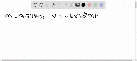 find-the-momentum-of-each-object-m384-mathrmkg-v16-times-105-mathrmm-mathrms
