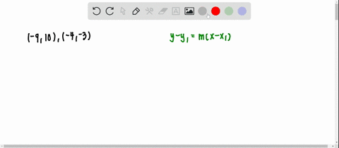 write-an-equation-in-point-slope-form-of-the-line-that-passes-through-the-given-points-910-4-3