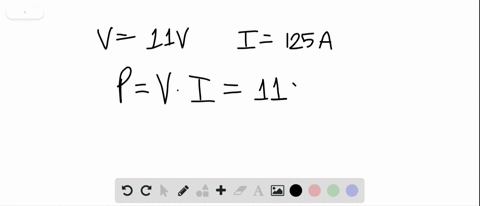 electric-power-a-cars-starter-motor-draws-125-a-with-11-v-across-its-terminals-whats-its-power-consu