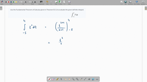 use-the-fundamental-theorem-of-calculus-given-in-theorem-55-1-to-evaluate-the-given-definite-integ-4