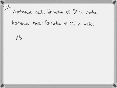 use-the-arrhenius-definition-of-acids-and-bases-to-write-the-net-ionic-equation-for-the-reaction-of-