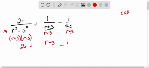 perform-the-indicated-operations-simplify-if-possible-frac2-rr2-s2frac1rs-frac1r-s