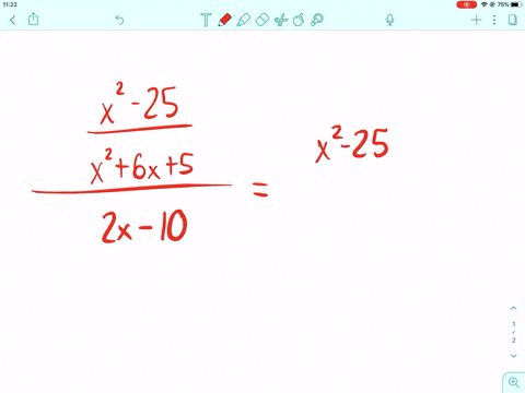 simplify-each-complex-fraction-fracfracx2-25x26-x52-x-10