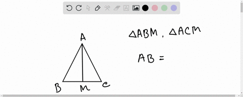 prove-the-median-to-the-base-of-an-isosceles-triangle-bisects-the-vertex-angle