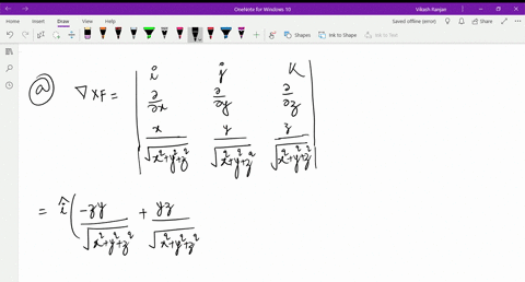 find-a-the-curl-and-b-the-divergence-of-the-vector-field-mathbffx-y-zfrac1sqrtx2y2z2x-mathbfiy-mat-2