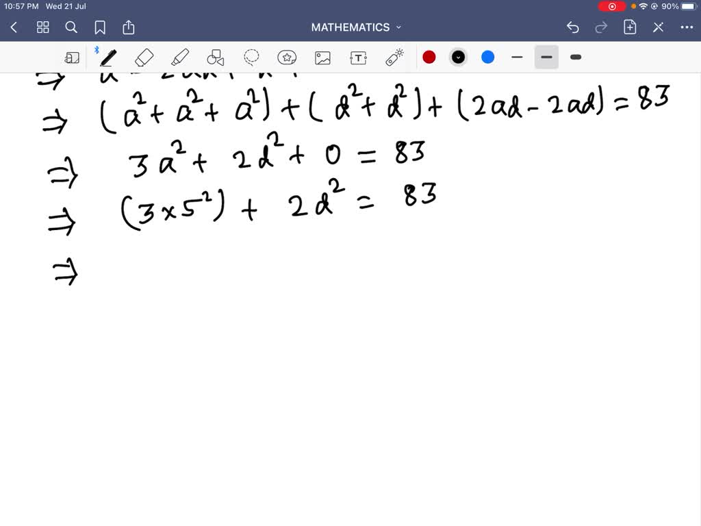 solved-the-sum-of-three-numbers-in-a-p-is-15-whereas-sum-of-their