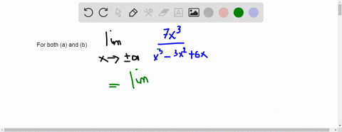 find-the-limit-of-each-rational-function-a-as-x-rightarrow-infty-and-b-as-x-rightarrow-infty-hxfrac7