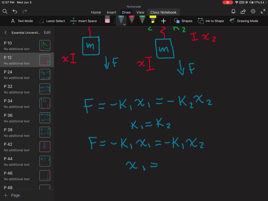 SOLVEDIf you cut a spring in half, is the spring constant of each new