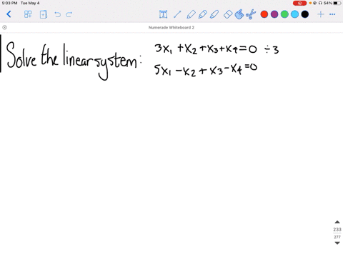 solve-the-given-linear-system-by-any-method-beginaligned-3-x_1x_2x_3x_40-5-x_1-x_2x_3-x_40-endaligne