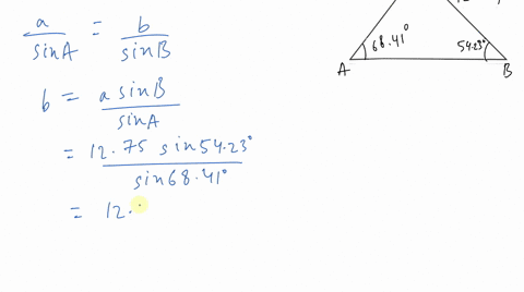 determine-the-remaining-sides-and-angles-of-each-triangle-abc-a6841circ-b5423circ-a1275-mathrmft