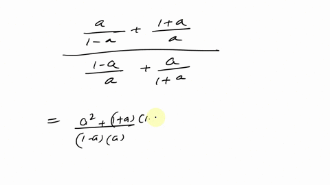 simplify-fracfraca1-afrac1aafrac1-aafraca1a