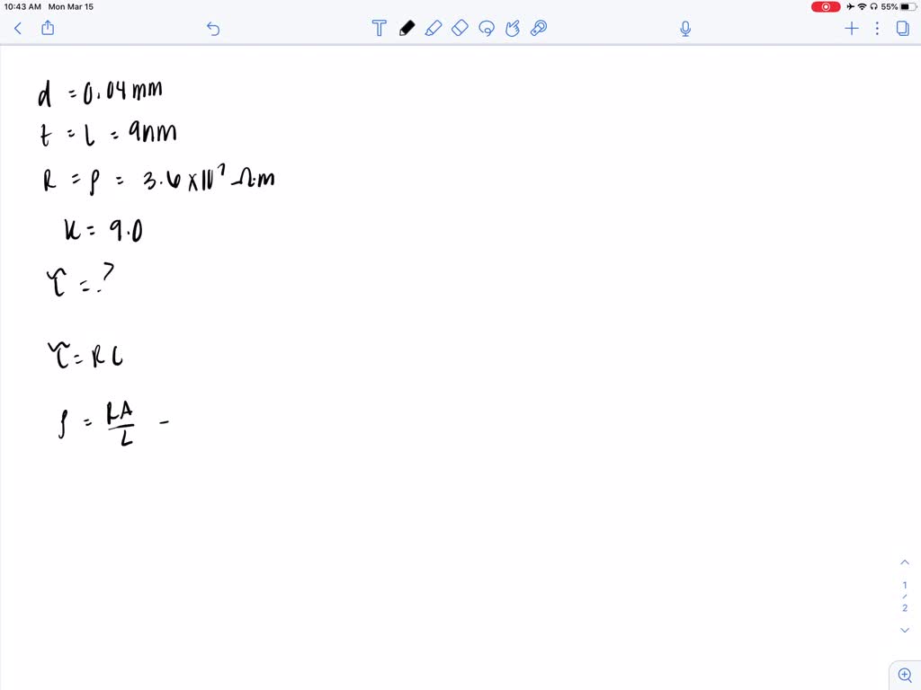 SOLVEDA cell membrane has a resistance and a capacitance and thus a