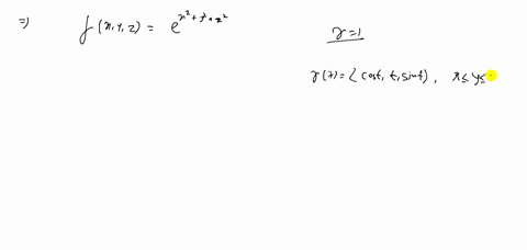 evaluate-the-multivariate-line-integral-of-the-given-function-over-the-specified-curve-fx-y-zex2y2z2