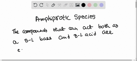 what-are-amphiprotic-species-illustrate-with-suitable-equations