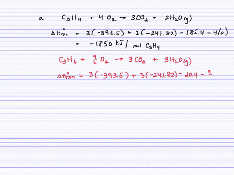 thestandard-enthalpies-of-formation-of-gaseous-propyne-leftmathrmc_3-mathrmh_4right-propylene-leftma