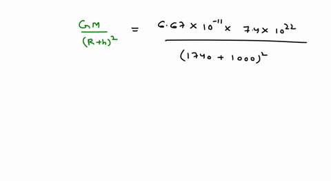 find-the-acceleration-due-to-gravity-of-the-moon-at-a-point-1000-mathrmkm-above-the-moons-surface-th