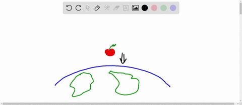 when-an-apple-falls-from-a-tree-and-scrikes-the-ground-without-bouncing-what-becomes-of-its-momentum