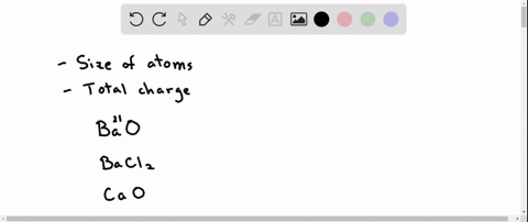 Solved Arrange These Pounds In Order Of Increasing Magnitude Of Lattice Energy Kcl Sro Rbbr Cao
