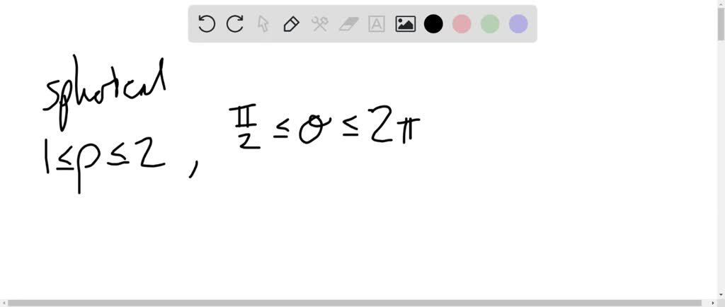Set up the triple integral of an arbitrary continuous function f(x, y ... image.