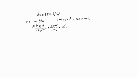 the-density-of-water-is-09982-mathrmg-mathrmcm3-at-20circ-mathrmc-express-the-density-of-water-at-20