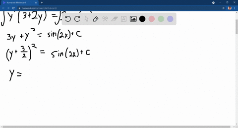 solve-the-initial-value-problem-yprime2-cos-2-x-32-y-quad-y0-1-and-determine-where-the-solution-atta