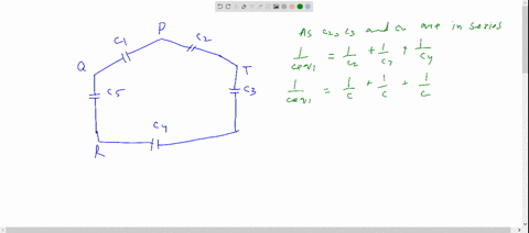 five-capacitors-each-of-capacitance-value-c-are-connected-as-shown-in-the-figure-the-ratio-of-capaci