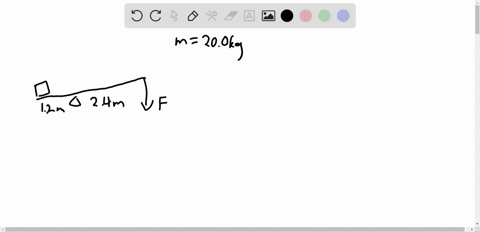 a-rod-is-being-used-as-a-lever-as-shown-the-fulcrum-is-12-mathrmm-from-the-load-and-24-mathrmm-from-