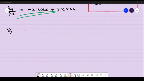 determine-fracmathrmd-ymathrmd-x-in-each-of-the-following-cases-a-yx2-cdot-sin-x-b-yx3-ex-c-yfraccos