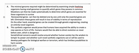 some-synthetic-biologists-have-proposed-creating-an-entirely-new-freeliving-organism-with-a-minimal-