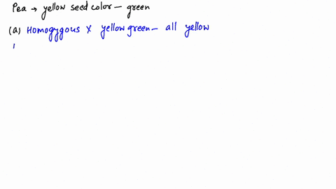 in-peas-yellow-seed-color-is-dominant-to-green-determine-the-phenotypes-and-their-proportions-of-the