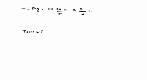 a-wheel-of-mass-8-mathrmkg-and-radius-40-mathrmcm-is-rolling-on-a-horizontal-road-with-angular-veloc